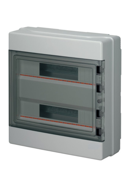 Centralino 36 moduli 2x18 con porta IP65