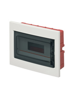 Centralino con porta IP40 12M incasso bianco