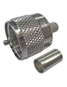 Spina UHF/pl259 a crimpare per cavo rg58 50Ω