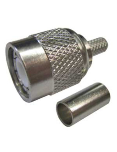 Spina tnc a crimpare per cavo rg58 50Ω