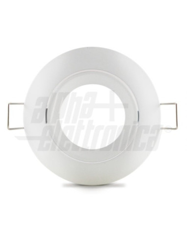 Supporto lampada LED bianco ⌀83mm ghiera...