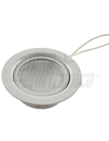 Supporto bianco incasso per LED g4