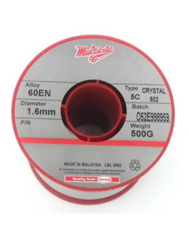 Stagno filo 60en 502 5c diam 1,6  500gr