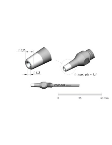 Punta dissaldante 560-004