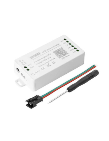 Controller LED Wi-Fi strisce RGB/RGBW 5-24Vdc