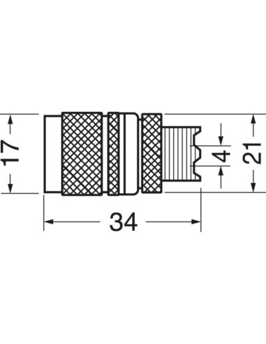 Adattatore spina n - presa UHF