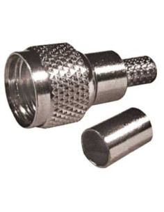 Spina mini-UHF a crimpare per cavo rg58 50Ω