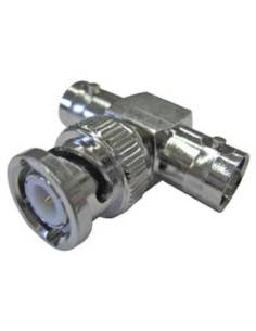 Adattatore BNC a "t" spina/2 prese