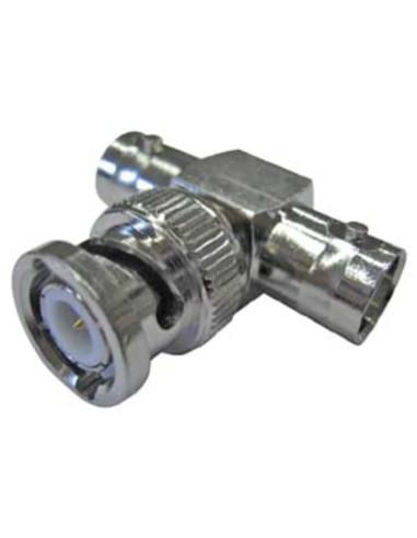 Adattatore BNC a "t" spina/2 prese