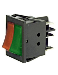 Doppio interruttore rosso/verde luminoso