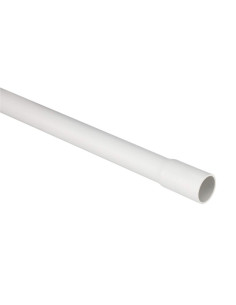 Tubo rigido PVC 20mm 2m bicchierato