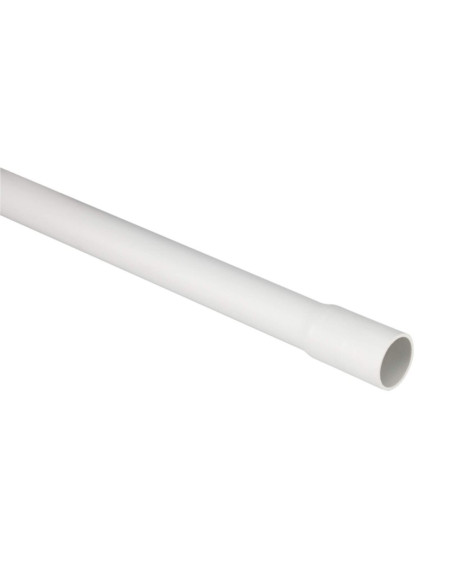 Tubo rigido PVC 20mm 2m bicchierato