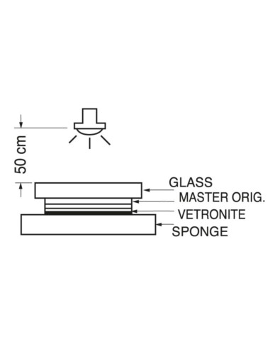 Piastra presensibilizzata singola faccia 100x220mm