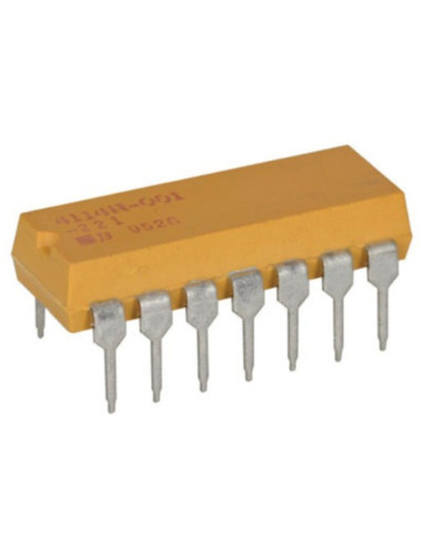 Dip16 rete resistiva 8 res. isolate 1k