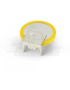 Batteria litio 3V 210mAh cs oriz - 3pin ⌀20x3,2mm 2