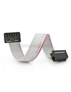 Connettore flat maschio 14 poli 90°