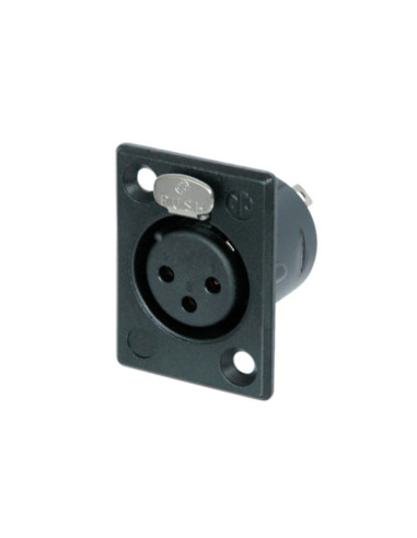 Connettore XLR da pannello femmina 3 poli a...