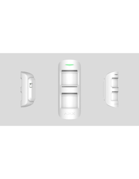 Rivelatore PIR da esterno radio bianco