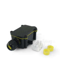 Scatola giunzione 2 vie con morsetto max 24A 450V IP68