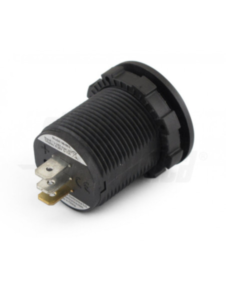 Display volmetro/amperometro 12/24v 0-10A per batterie