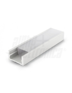 Profilo alluminio con cover opaca 2m JO380/084-12P