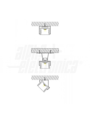 Profilo alluminio con copertura in...