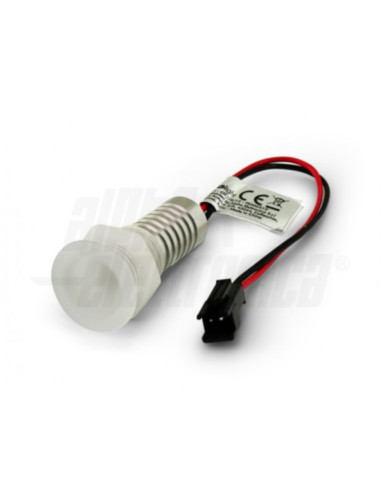 Faretto LED incasso 1W 12V 3000K 50lm 12VDC