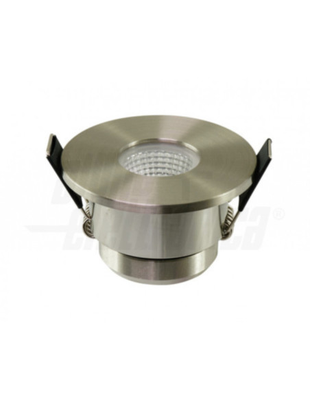 Faretto LED incasso 5W 12,5V sat 4000k 38° IP44 425lm