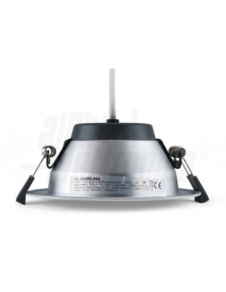 Faretto LED incasso 14W 85 lM/M tri-whit 20VDC cct reg 1190lm IP20 90°