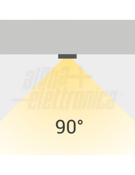 Faretto LED 28,6V 20W 700mA 1720lm IP20 90° triwhite bianco selezionabile