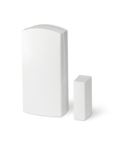 Contatto magnetico radio filare 3ch bidirezionale bianco