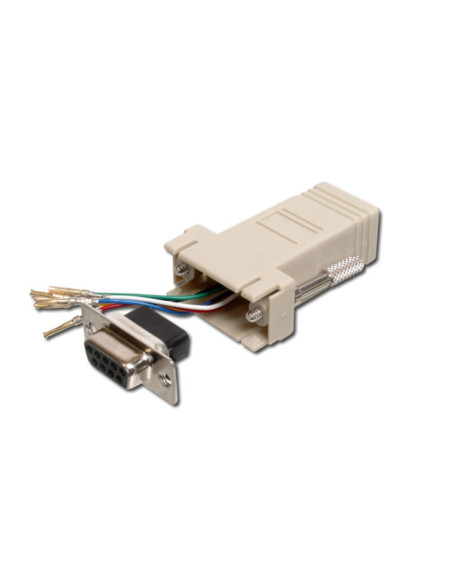 Adattatore D-Sub 9p m/RJ45 8 p maschio
