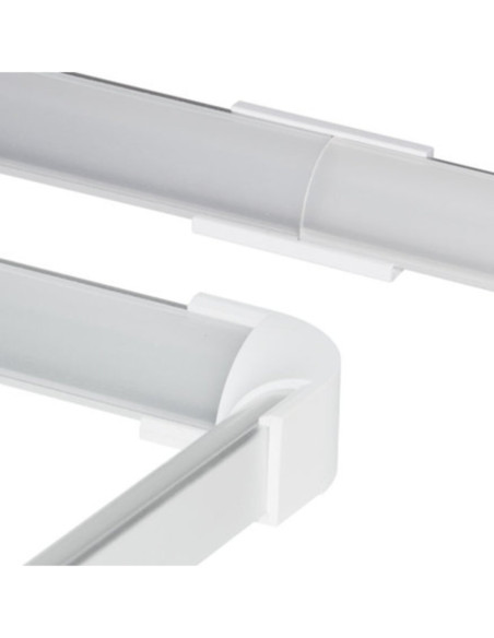 Connettore angolare per profilo 007 grigio