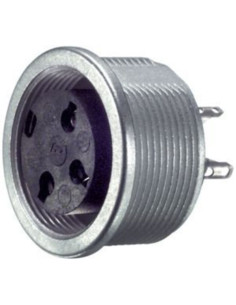 Presa pannello 4 poli din a vite