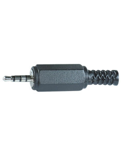 Spina 4poli 2,5mm con guidacavo