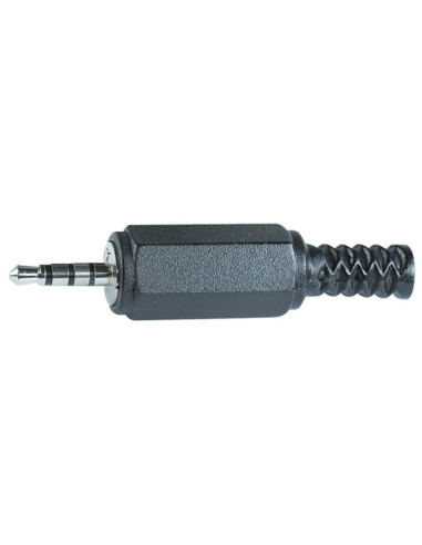 Spina 4poli 2,5mm con guidacavo