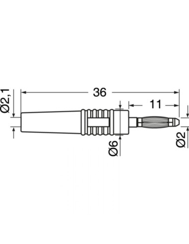 Microbanana ⌀2mm flex rossa