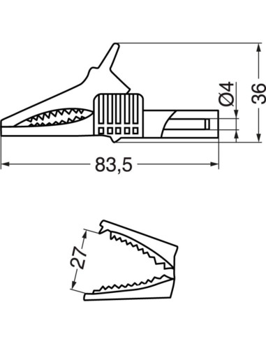 Coccodrillo isol iec1010 rosso