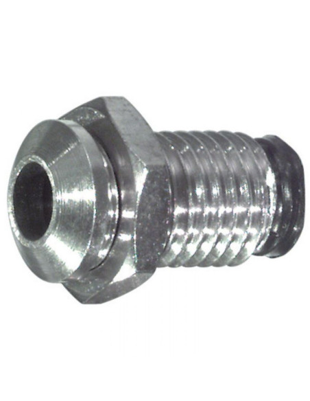 Porta LED conico nichelato ⌀3mm