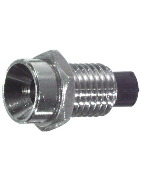 Porta LED incavato nichelato ⌀3mm