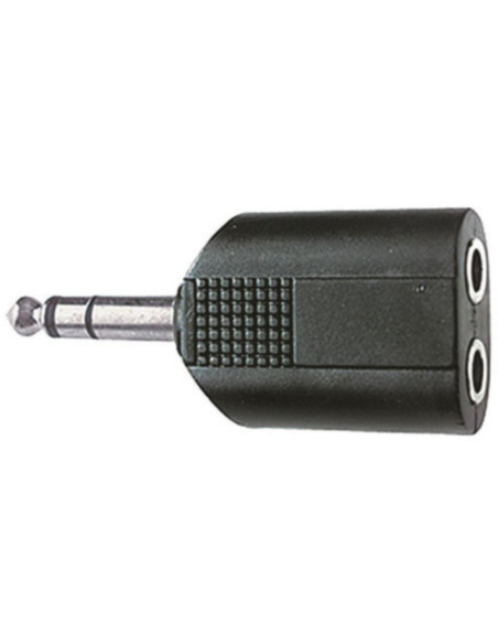 Adattatore sp.6,3 stereo-2pr.6,3 ster