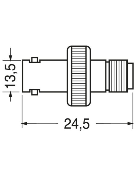 Adatt. presa sma - presa BNC