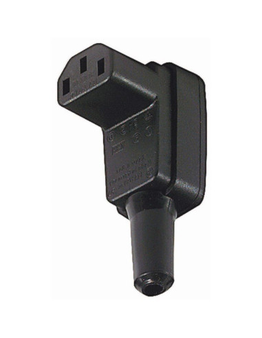 Presa volante tripolare ad angolo cee