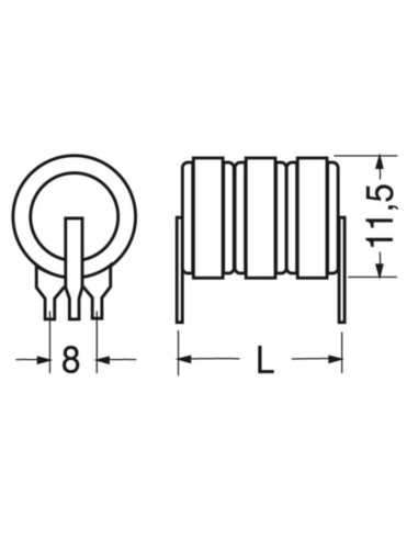 Batteria tampone Ni-Mh 2,4V 40mA circuito...