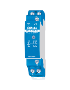 Relè monostabile da barra DIN con 2 contatti NA 16A