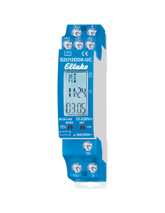 Orologio DIN astronomico digitale 2 NO max 16A 250Vac