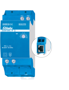 Gateway per contatori elettrici ModBus MQTT, WiFi o LAN
