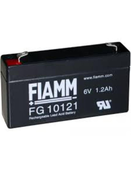 Batteria al piombo Fiamm FG  6V   1,2Ah