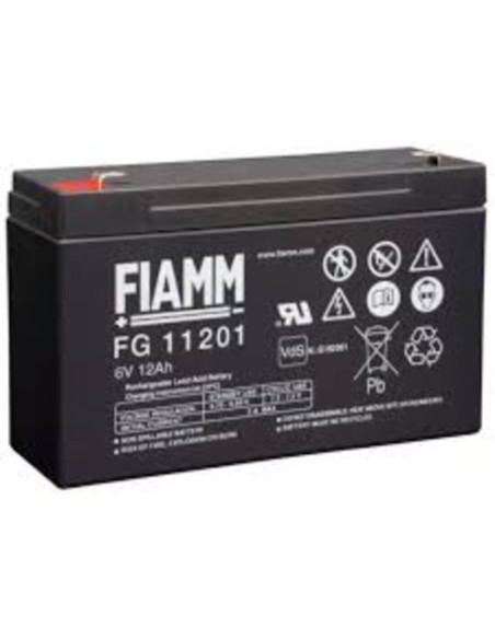 Batteria al piombo Fiamm FG  6V  12Ah