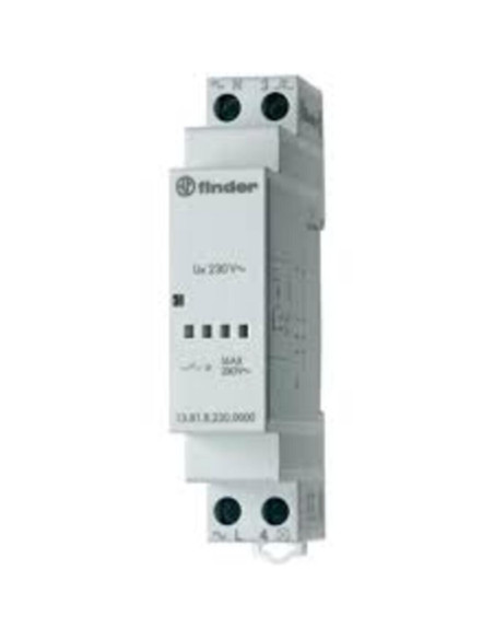 Rele' impulsi 230V 1 out barra DIN 1 mod